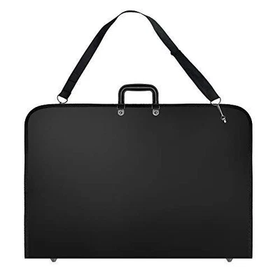 $38.09 • Buy Black Art Portfolio Case Artist Carrying Case Artist Portfolios Case With Sho...