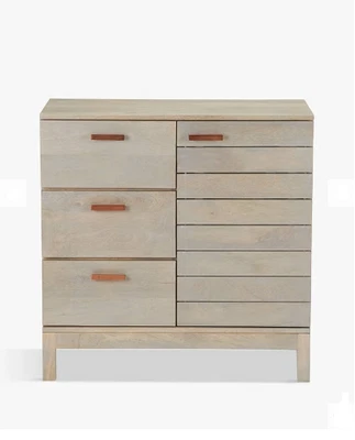 £249 • Buy John Lewis Asha Solid Wood Small Sideboard, Mango Wood