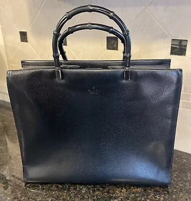 Gucci Leather Briefcase Vintage  • $249