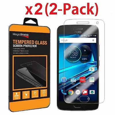 For Motorola Moto G5 Plus Premium HD [Tempered Glass] Screen Protector Film • $5.05