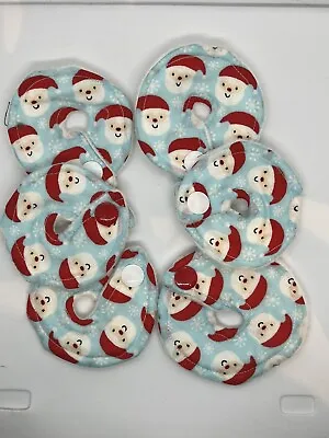 G-TUBE PADS  MIC-KEY Button Nursing Pads Christmas Cheer Set Of 8 • $12