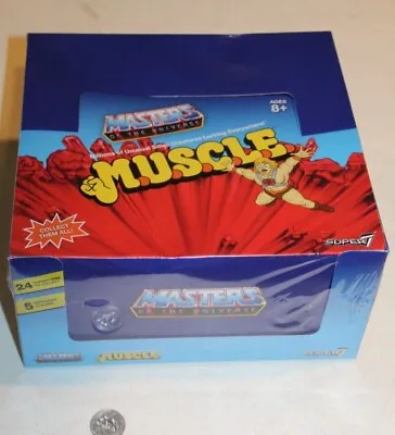 SEALED Box 36 Packs Masters Of The Universe MUSCLE Mini Figures Blind Bag NOS NM • $289.99