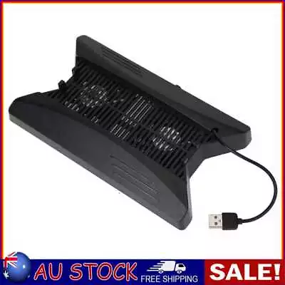 $19.69 • Buy Cooling Fan Vertical Stand Charging Dock USB 3 Hub For Sony Playstation 4 Pro
