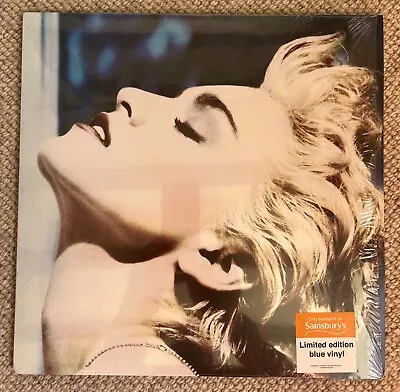 Madonna True Blue Sainsbury's Ltd Ed Blue Vinyl LP 2016 Re-Release Unplayed • £80