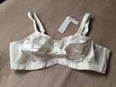 Elomi 40C  Pearl Ivory Caitlyn  Side Support  Soft Cup Bra Style 8033 NWT • $42.95