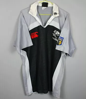 Natal Sharks Rugby Union Jersey Shirt Temex Vintage 2003 Home Xl Canterburry • £95.99