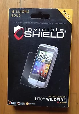 ZAGG Invisible Shield/ Screen Protector For HTC Wildfire Screen • $5.50