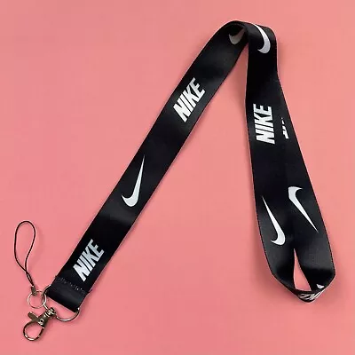 Nike Lanyard Black New Key Chain With Classic Design • $4.99