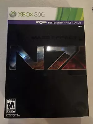 Mass Effect 3 - N7 Collector's Edition Microsoft Xbox 360 2012 Factory Sealed! • $68.99