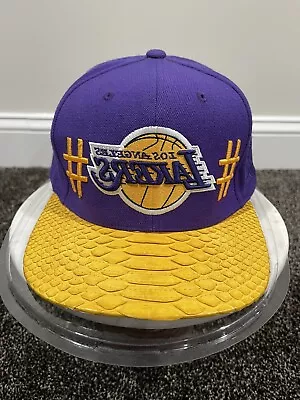 Just Don X Been Trill X M&N NBA Los Angeles Lakers Hat • $3000