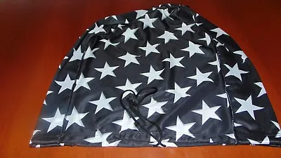 Motorcycle Helmet Bag Microfiber Stars Helmet Bag Carry Helmet Trick Star Black • $15.99