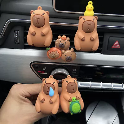 Car Air Freshener Vent Clip On Capybara Car Air Vent Freshener Clip For Autos  • $9.89