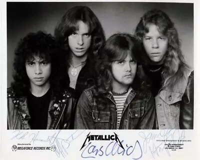 REPRINT - METALLICA Cliff Burton Band Signed 8 X 10  Photo Poster RP Man Cave  • $6.99