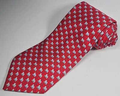 VINEYARD VINES Tie Landon Class Of 2005 Custom Collection Silk USA 3 3/4  64  • $18.75