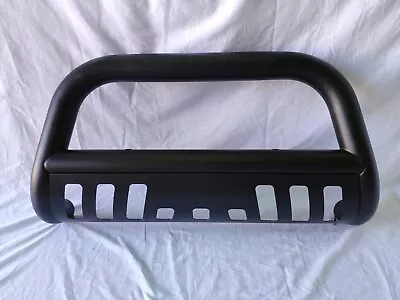 Black Steel Nudge Bar For Nissan Navara D40 2006-2014 Grille Bumper Guard • $295