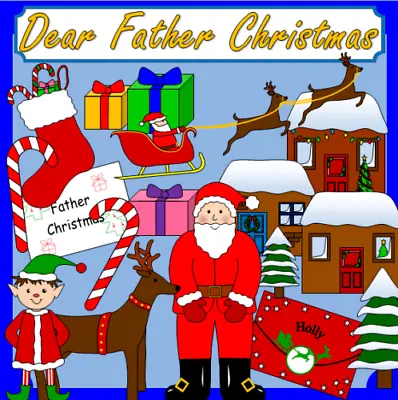 £3 • Buy DEAR FATHER CHRISTMAS Educational Story Sack Resource Pack  To PRINT