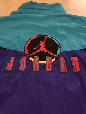 Vintage 90’s Nike Air Jordan VIII: Basketball Warmup Track Suit (jacket Only) • $300