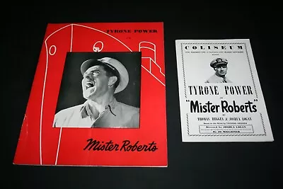 Mister Roberts - 1950 Coliseum Theatre Programme & Brochure - Tyrone Power  • £2.40