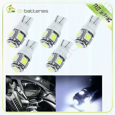 5x White Roof Cab Marker Clearance LED Bulbs Lights For 1999-2014 FORD F250 F350 • $7.63