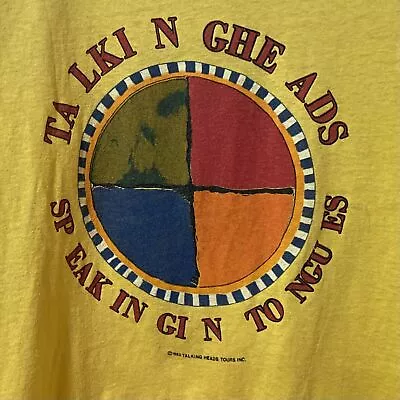 Talking Heads Speaking In Tongues Tour T-shirt S-5XL Unisex  VN1975 • $20.99