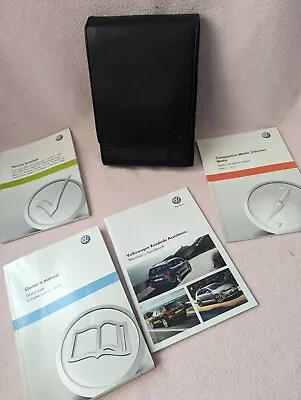 Vw Golf Estate Mk7 Owners Manual Handbook Wallet Navi 2013-2017 Cars! • $25.26