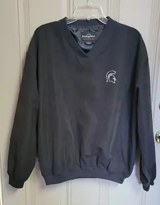 Weather Perfect Pullover Michigan State Golf Jacket S Weather Resistant Black • $19.99