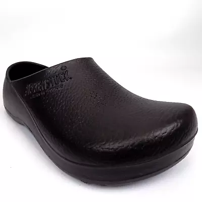 Birkenstock Profi Birki Slip On Clog Men Shoes Size 11 EU 44 Black AL9672 • $55.99