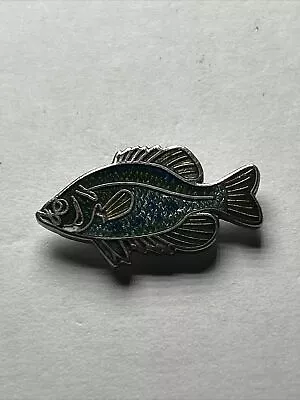 Vintage 70’s 80’s - Small BLUEGILL - Metal Lapel Hat Pin  Fish Fishing • $12