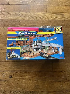 Galoob MicroMachines Micro Machines Construction City Hiways & Byways Playset • $50