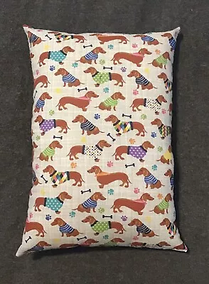 Beautiful Handmade Dachshund Dog Accent - Throw Pillow 13” X 10” • $10.99
