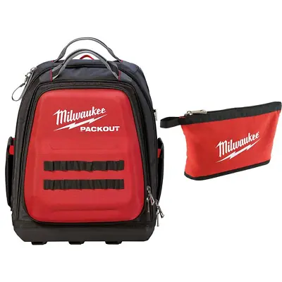 Milwaukee PACKOUT Backpack 15 In Tear-Resistant Modular Storage Tool Bag Red • $167.48