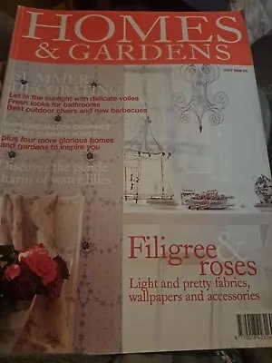 Homes & Gardens Magazine July 2002 Back Issue Id: • £4.49