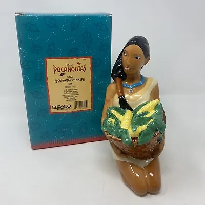 Vintage Disney Pocahontas With Corn Bank 153052 • $68.37