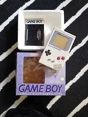 Nintendo Game Boy Original Grey In Box • £130