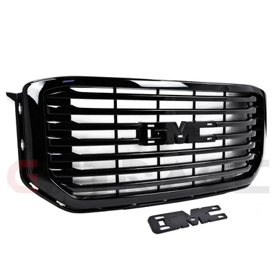 $98 • Buy 2015-2020 GMC Yukon Yukon XL Front Grille Glossy Black 84724413 OEM