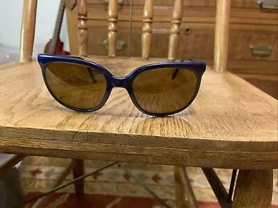 Vintage Vuarnet 002 Sunglasses Blue Pouilloux France Vaurnet L3 • $75