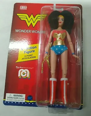 Mego 8  Action Figure Wonder Woman New Case Fresh • $14.65