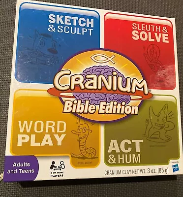 Cranium Bible Edition Family Board Game Christian Jesus 4+ Players Discontinued • $20