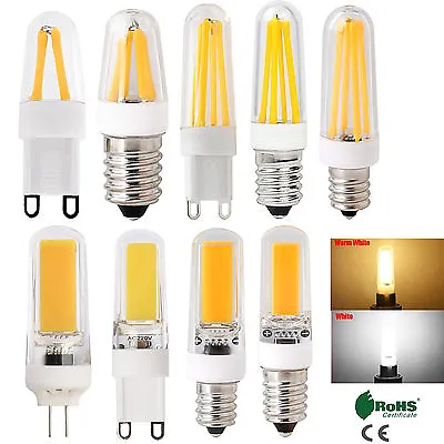 G4 G9 E14 Dimmable 4W 8W 9W LED Silicone Crystal Corn Bulb Light White Lamp 220V • $4.29