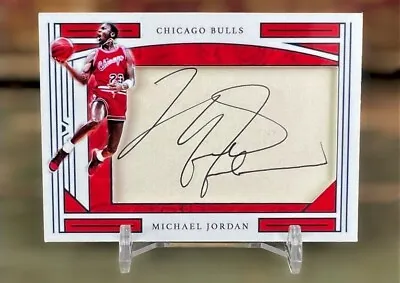 Michael Jordan Nba Rookie Signature Card Jsa Loa • $4000