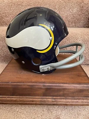 Original Riddell 1972 Minnesota Vikings Kra-Lite TK2 Game Football Helmet • $498.75