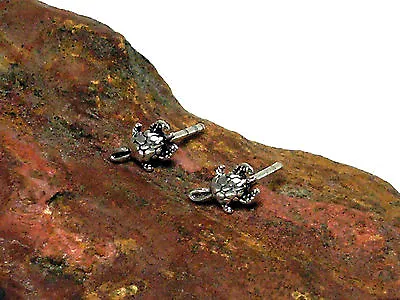 TORTOISE  Sterling  Silver  925  Stud Earrings  • £4.99