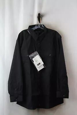 NWT 5.11 Tactical Men's Black Casual Button Up Long Sleeve SZ XL • $9.99