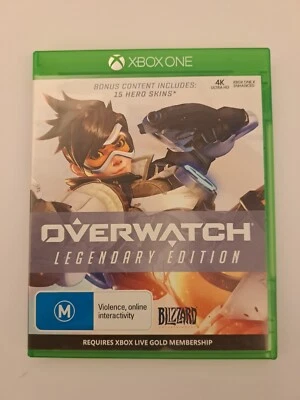 $9.95 • Buy Overwatch LEGENDARY EDITION XBOX One Complete PAL Game  GOOD CONDITION FREE POST