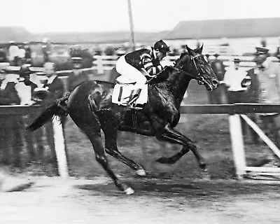 Man-o-war 8x10 Photo Horse Racing Picture Jockey • $4.99