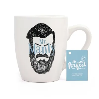 £8.25 • Buy Mr Perfect & Friends  Mr Manly  Ceramic Mug ..  Yes I Am !  Quoted Underneath