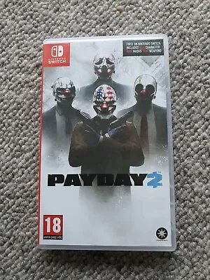 Payday 2 Nintendo Switch Game  - Brand New  - Hard To Find • $110