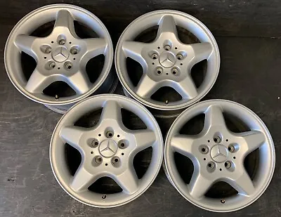 (4) Mercedes ML320 ML430 Class C CL CLK CLS E GL M ML R S Wheels Rims + Caps 16  • $595