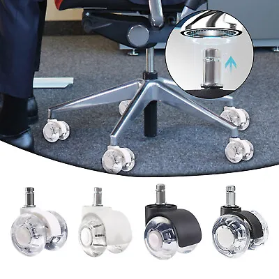 Rollerblade Office Desk Chair Wheels Replacement Rolling Caster Grip Ring • $16.19