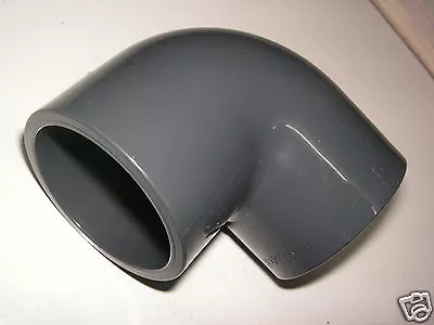 £7.50 • Buy Grey PVC Pressure 90 Degree Elbow Solvent Weld Pond Imperial Pipe Fittings 